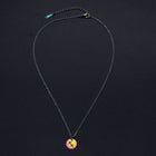 Stainless Steel Pendant Necklace Lobster Zodiac Sign Aries Adjustable 1.5mm P69