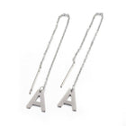 Stainless Steel Stud Earrings Earrings Ear Threads Alphabet Initial Letter Z314