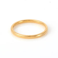 304 Stainless Steel Plain Band Rings Silver 1.5mm Z699