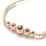 Adjustable Bracelet Slider Bracelet Gold Fuchsia Green Adjustable 8mm Z230