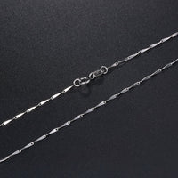 Sterling Silver Necklace Chain Lobster Clasp B458