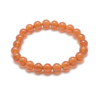 LZD Gemstone Bracelet Rose Quartz Amethyst  Tiger 5.2cm Diameter Bead 8mm P517
