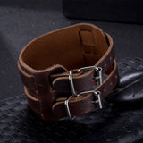 Leather Bracelet Colors 11 Inches 51MM Belt buckle  L465