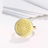 Rose Gold Platinum  Plated Fashion Ring Women B269