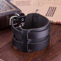 Leather Bracelet Colors 11 Inches 51MM Belt buckle  L465