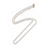 Stainless Steel Curb Chain Neckalces Lobster Black Purple Rose Gold  21.6" P373