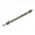 Alloy Wheat Bracelet Lobster Dragon Antique Bronze Silver 8.4" 21.5cm Z254