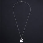 Stainless Steel Pendant Necklace Lobster Halloween Owl Moon 17.71" 1.5mm P91