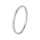 304 Stainless Steel Plain Band Rings Gold Silver Z738