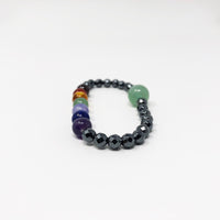 Hematite Non-Magnetic Bracelet Mens Womens Unisex Adjustable Size X19