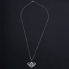 Stainless Steel Pendants Necklace Lobster Bee Silver 17.71" 45cm 1.5mm Z622