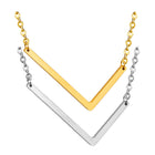 Stainless Steel Women's Unisex 18 Inch Necklace Pendant Letter Lobster Clasp S1