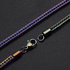 304 Stainless Steel Wheat Chain Necklace Lobster Gold Silver 18-24" 3mm  A422