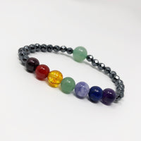 Hematite Non-Magnetic Bracelet Mens Womens Unisex Adjustable Size X19