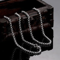 Stainless Steel Necklace Chain Rolo Box Chain 18-20 Inches 2MM Lobster B197