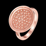 Rose Gold Platinum  Plated Fashion Ring Women B269