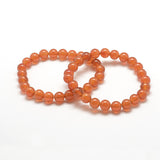 LZD Gemstone Bracelet Rose Quartz Amethyst  Tiger 5.2cm Diameter Bead 8mm P517