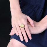 Rose Gold Platinum  Plated Fashion Ring Women B269