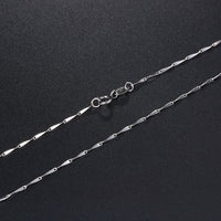 Sterling Silver Necklace Chain Lobster Clasp B458