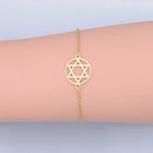 Stainless Steel Bracelet for Jewish Lobster Star of David Silver Ajustable Z211