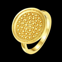 Rose Gold Platinum  Plated Fashion Ring Women B269