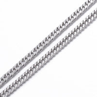 Stainless Steel Chain Necklaces Lobster Gold 19.7inches 50cm 2.5mm Z569