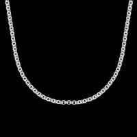 Stainless Steel Necklace Chain Rolo Box Chain 18-20 Inches 2MM Lobster B197