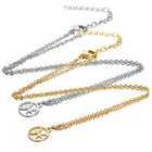 Stainless Steel Pendant Necklace Lobster Zodiac Sign Gold Silver 16.3" 2mm Z578