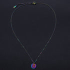Stainless Steel Pendant Necklace Lobster Zodiac Sign Aries Adjustable 1.5mm P69