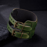 Leather Bracelet Colors 11 Inches 51MM Belt buckle  L465