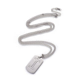 Stainless Steel Initial Pendant Necklace Lobster Chain Alphabet Letter 27" A385
