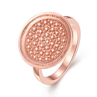 Rose Gold Platinum  Plated Fashion Ring Women B269