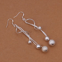 Sterling Silver Drop Dangle Chandelier Hook Earrings L11