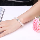 Antique Silver Plated Bracelet Adjustable Size  9MM No Clasp  L544