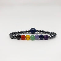 Hematite Non-Magnetic Bracelet Mens Womens Unisex Adjustable Size X19