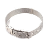 304 Stainless Steel Watch Band Belt Fit Slide Charms Blue Plated 8.5" 10mm A150