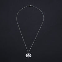 Halloween Stainless Steel Pendant Necklace Lobster Pumpkin Gold Silver 16" Z601