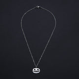 Halloween Stainless Steel Pendant Necklace Lobster Pumpkin Gold Silver 16" Z601