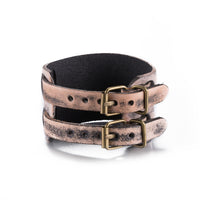 Leather Bracelet Colors 11 Inches 51MM Belt buckle  L465