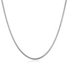 Stainless Steel Necklace Chain Snake 16-24 Inches 2MM Chain Lobster Clasp B205
