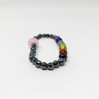 Hematite Non-Magnetic Bracelet Mens Womens Unisex Adjustable Size X19