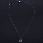 Stainless Steel Pendant Necklace Lobster Zodiac Sign Aries Adjustable 1.5mm P69