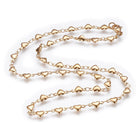 Stainless Steel Necklace Lobster Ion Plating Heart 18" 45.5cm Z643