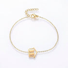 Stainless Steel Set Pendant Necklace Earrings Bracelet House Girl 16.5" P735