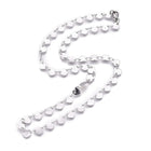 Stainless Steel Link Chain Necklaces Lobster Heart Gold 16.53 inches 42cm Z558