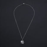 Stainless Steel Pendant Necklace Lobster Heart Dolphin Silver 15.7" 1.5mm Z597