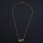 Stainless Steel Pendant Necklace Lobster Infinity Heart Silver 17.32  Z585