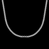 Stainless Steel Necklace Chain Rolo Box Chain 18-20 Inches 2MM Lobster B197