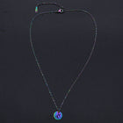 Stainless Steel Pendant Necklace Lobster Zodiac Sign Aries Adjustable 1.5mm P69