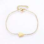 Stainless Steel Set Pendant Necklace Earrings Bracelet Christmas Tree 16.5" P743